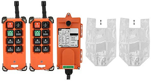 F21-E1B Palan Électrique Télécommande 2 Émetteur + 1 Récepteur 380V Palan à Télécommande Industrielle Sans Fil