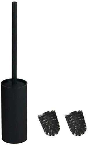 BGL Stainless Steel Standing Toilet Brush for Bath Decor (Black)