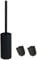 BGL Stainless Steel Standing Toilet Brush for Bath Decor (Black)