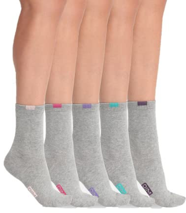 Dim Medias Ecodim Coton Talon/Pointe reenforzado , para Mujer