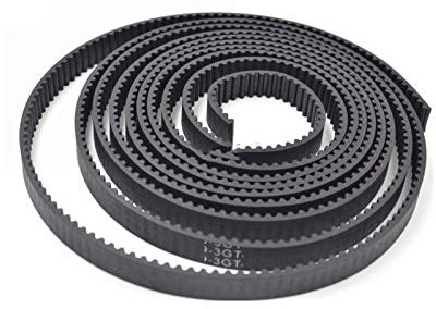 Leloo Lcuihong-Belt Timing GT3 Synchrongürtel, Breite = 9/15mm, Fit 3gt Riemenscheibe, 3GT-9 Gummi-offener Zahnriemen, 3D-Drucker-Zubehör 3GT-15 Langlebige Materialien