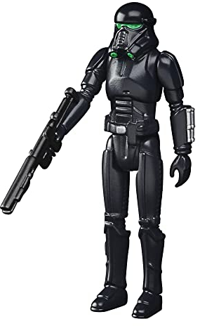 Star Wars Hasbro Retro Collection Imperial Death Trooper Toy 9.5 cm-Scale The Mandalorian Collectible Action Figure, Kids 4 and Up F4457 Multi