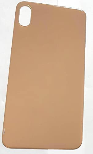 Comtrad: iPhone XS Back Glass Battery Replacement Case Big Camera Hole Housing (Gold)