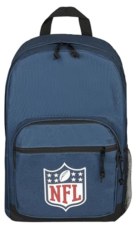 NFL Rucksack - Original lizenzierter NFL Fanartikel - NFL Rucksack für Fans - blau - gepolsterter Schultergurt - inkl. Tragegriff und Hauptfach (blau)