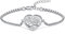QGJNSGC Cremation Jewelry Tree of Life Heart Urn Bracelet for Human Ashes for Women Men Adjustable Memorial Keepsake Link Bracelet