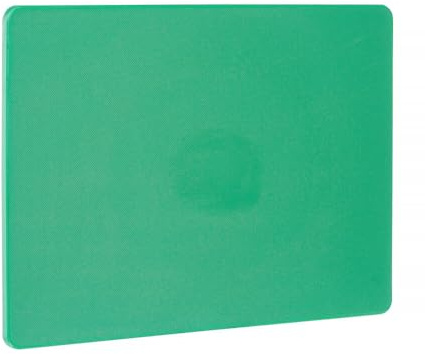 HENDI Schneidebrett, HACCP, GN1/1, 530x325x(H)10mm, LPDE, grün | Beidseitig nutzbar, glatt, minimiert das Abstumpfen von Messern