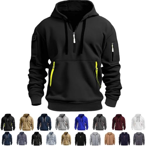 Angebote des Tages Heute Hoodie Herren Pullover Winter Warm Kapuzenpullover Langer Freizeit Sweatshirt Kapuzenpulli Bequem Hooded Sweat Streetwear Damen Taschen Marken Sale