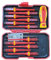 Insulated Electrician Screwdriver, Insulated Magnetic Tip Screwdriver Set | 13X Insulated Multi Screwdriver Magnetic Bits - 1000 Volt Protection for Professional Electrical Applications