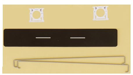 AZUBAYCOM Replacement Keycaps Keys Scissor Clips Hinge for MSI MS-179B MS-179C MS-17A1 MS-17A5 MS-17B1 MS-17B3 MS-17B4 MS-17C5 MS-17C6 Crystal Style (Space Bar Keycap & Hinges, Pls Check Hinges)