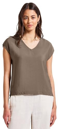 Street One Damen V-Neck Blusenshirt