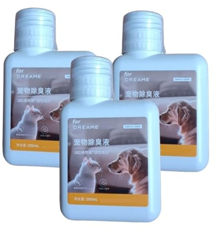 200ml, Compatibile per Dreame. Sakura Scent 200ml, Deodorante per animali domestici, Spazzatrice Lavapavimenti Liquido detergente universale(3pcs)