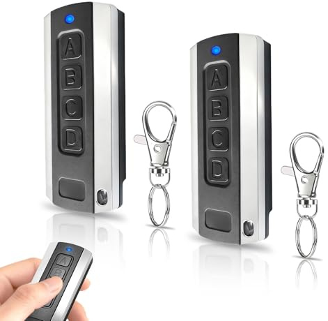 Garagentoröffner Fernbedienung Handsender für Bisecur BS HSE4-868-BS HSE2-868-BS HSE2 HSE1 HS1 HS4 HS5 HSZ1 HSD2-868 4 Kanäle Garagentor Ersatz-Fernbedienung 2 Stücke 868MHz