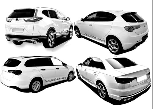passgenaue Tönungsfolie selbsthaftend fahrzeugspezifisch zugeschnitten für VW Caddy IV Bj. 2015-2019 VCA15STG Tönungsfolie für alle Heck- u. Seitenscheiben (hinter der B-Säule)