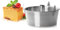 IBILI 787800 Backform für Engelskuchen 25 cm aus Aluminium, Silber, 25 x 25 x 5 cm