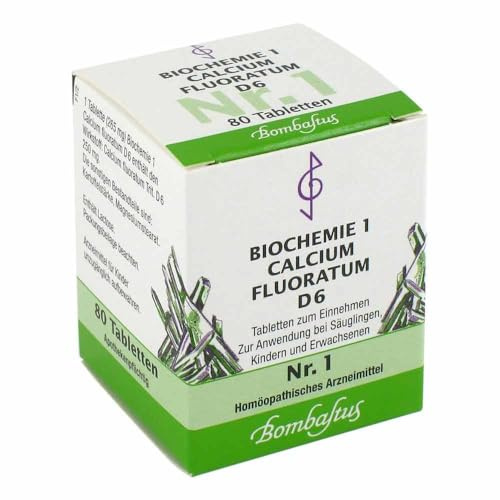 Biochemie 1 Calcium fluoratum D6 Tabletten 80 stk