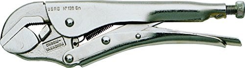 USAG 136 SN - Pinza regolabile autobloccante con ganascia inferiore snodata 136501