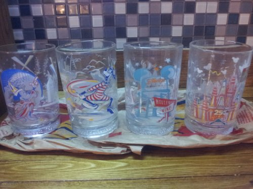 McDonald's - Gafas conmemorativas del 25 aniversario de Disney de 1996