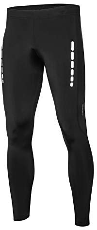 Nessi Herren Lange Sporthose Laufhose Lycra SDM1 Fitnesshose atmungsaktiv - M