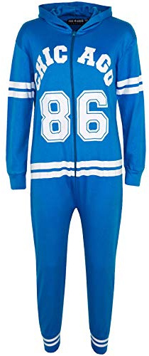 A2Z 4 Kids Unisex Girls Boys Chicago 86 - Cotton Onesie Chicago Turquoise 11-12