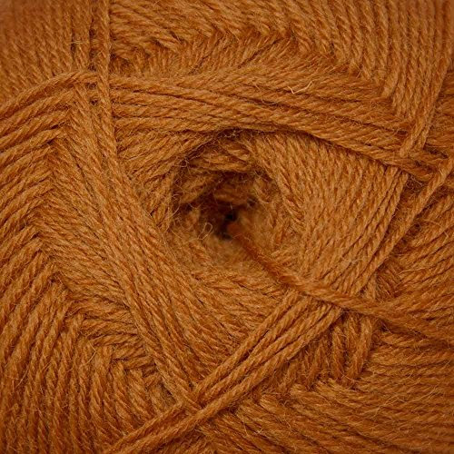 West Yorkshire Spinners Signature 4ply – Nutmeg – 630 WYS SIG 4ply Garn Wolle, Nylon (75%, 25%) 100 g Knäuel 3,25 mm Nadelstärke 400 m Länge