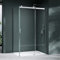 Mai & Mai Box Doccia 70x120x195cm, Cabina Bagno in Cristallo Trasparente 8 mm ad Apertura Scorrevole Box Cabina Doccia Angolare Ravenna17k