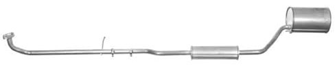 VEGAZ DIS-35 Mittelschalldämpfer Mitteltopf Hinten 2380 2340mm 9,8kg