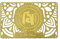 Feng Shui W4269 Amulett gegen Krankheiten, Goldkarte