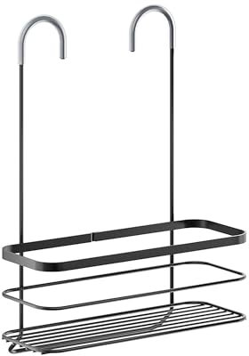 Metaltex Origin Lava 401128000 Shower Boy Large 28 x 14 x 38 cm, Schwarz