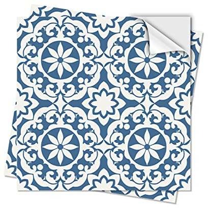 Alwayspon Fliesenaufkleber, marokkanisch, selbstklebend, für Badezimmer, Küche, Spritzschutz für Herd, abziehen und aufkleben, selbstklebende Vinyl-Wandfliesen, 15 cm, 25 Stück