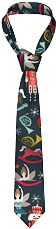 Women'S Nutcracker Ballet Xmas Dance Men'S Anti-Fluttering Buckle Design Tie, For Business Wedding Party Daily Dress With, Value For Money