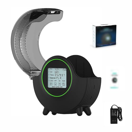 Essiccatore Per Filamenti Per Stampante 3D, Con Touch Screen Da 4,6 Pollici, Temperatura Regolabile Da 0°C a 70°C E Riscaldamento Completo a 360°, Per Rimuovere L'umidità, Adatto a Vari Diametri