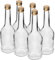 6 x Leere Glasflaschen Zum Befüllen 500 ml| Likörflaschen |Essig-Öl Flaschen | Schnapsflaschen |Karaffe