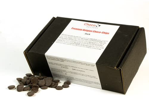 CHOCO SECRETS - 200g Dunkle Schokolade für Schokobrunnen - Schoko-Fondue Schokolade zum Schmelzen - Kuvertüre Zartbitter für Schokoladenbrunnen - Schokodrops für Schokoladenfondue - Chocolate Chips