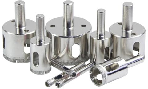 Foret à verre 3-180MM ouvre-trou en marbre recouvert de diamant, 110mm, rond