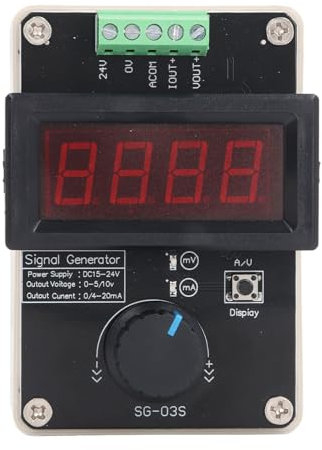 Generatore di segnale PCB regolabile Display digitale Generatore di segnale di tensione corrente da 15 a 24 V CC per laboratorio di elettronica