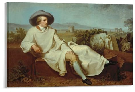 Johann Wolfgang Von Goethe Poster, Kunstwerke, Bild, Druck, Poster, Wandkunst, Gemälde, Leinwanddekoration, Heimposter, 20 x 30 cm