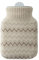 Hot Water Bottle 300ml Microwave Silicone Warm Water Bag with Sleeve for Warmth and Travel Use