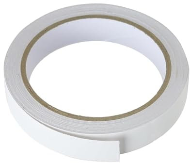 Verazquy 20mm x 10m White Melamine Self-Adhesive Edge Banding Tape, Without Ironing Pre-Glued Veneer Tape Worktop Edging Strip for Furniture Restoration Cabinets Shelves DIY Wood Panels Trim