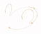 Double Earhook Headset Microphone Headworn Omnidirectional Condenser Cartridge Microphone Fit For Sennheiser Fit For Shure Wireless(D)