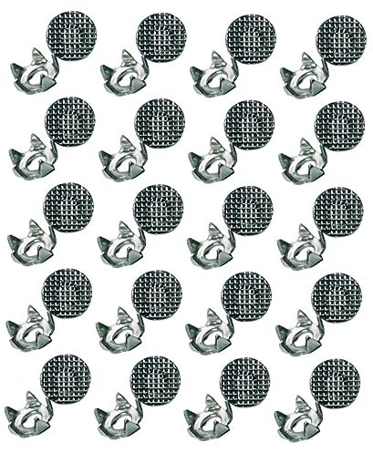 2 Series Antideslizantes para Crampones para Senderismo Ergonómico Y Portátil para Actividades Aire 20 Piezas*2