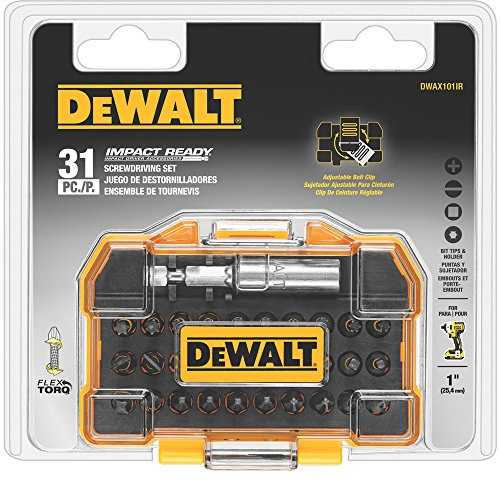 JUEGO DE PUNTAS Flex TORQ DE IMPACTO DWAX101IR DEWALT