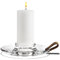 Holmegaard Blockkerzenhalter Ø17 cm Design with Light Mobile Lichtquelle, klar