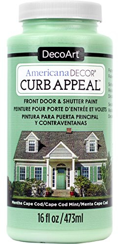 Deco Art Americana Décor Curb Appeal Door Jar Of Paint, Acrylic, Cape Cod, 7 x 7 x 15 cm