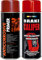 DECO COLOR Brake Caliper Red KIT Set (ANTICORROSIVE Primer and Spray Paint) Gloss Moto CAR Sport Tuning Drum (red kit)