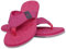MADSea Damen Zehenstegpantolette Beach Woman | Zehentrenner Flip Flop Thong Sandale Badelatschen | Sommer Strand Pink, fuchsia multi, 38 EU