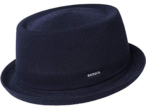Kangol Bamboo Mowbray Porkpie Hut aus Viskose - Marine (DB404) - 56-57 cm (M)