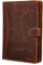 STILORD 'Cohen' A4 Dokumententasche Leder Vintage - Elegante Schreibmappe mit 12,2 Zoll Tabletfach & Reißverschluss - Perfekt für Business, Meetings & Arbeit - Echtes Leder, Farbe:Kara - Cognac