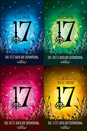 17, Die Bücher der Erinnerung Band 1-4 plus 1 exklusives Postkartenset