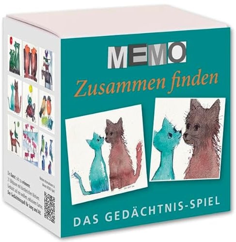 Memo-Spiel - Zusammen Finden: MEMO-Spiel mit Bildern von Jens Wolf