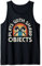 Axe Throwing Hatchet Thrower Plays With Sharp Objects Retro Tank Top